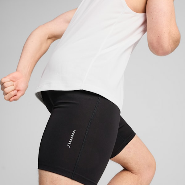 RUN FOUNDATION Men's 8" Short Running Tights, PUMA Black, extralarge-IND